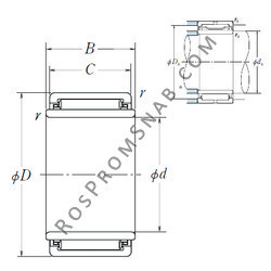 Подшипник LM1212 NSK