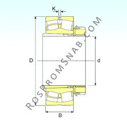 Купить Подшипник 21307 EKW33+H307 ISB от официального производителя