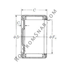 Подшипник MF-1212 NSK