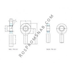 Купить Подшипник SAL60TXE-2LS SKF от официального производителя