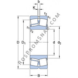 Купить Подшипник 21316 E SKF от официального производителя