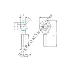 Купить Подшипник SAKAC6M SKF от официального производителя