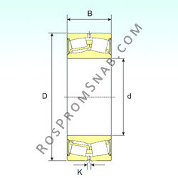 Купить Подшипник 22207-2RS ISB от официального производителя