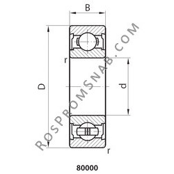 Купить Подшипник 80206К1 от официального производителя