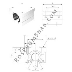 Купить Подшипник SBR35UU Samick от официального производителя