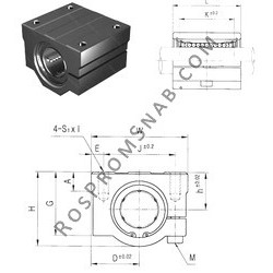 Купить Подшипник SCJ16UU Samick от официального производителя