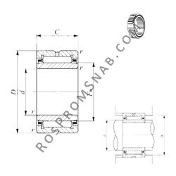 Подшипник NA 4972 IKO