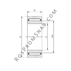 Подшипник NA4004 V ISO