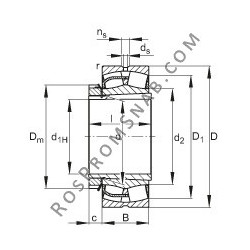 Купить Подшипник 22240-E1-K + H3140 FAG от официального производителя