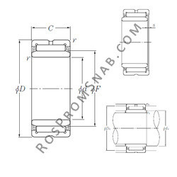 Подшипник NA4822 NTN