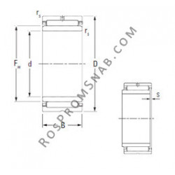 Подшипник NA4822 KOYO