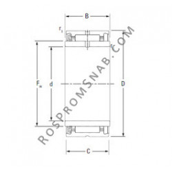 Подшипник NA4902RS KOYO