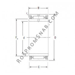 Подшипник NA4903.2RS KOYO