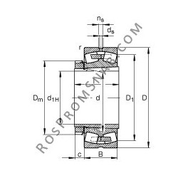 Купить Подшипник 22256-B-K-MB + H3156X FAG от официального производителя