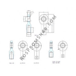 Купить Подшипник SIA70ES-2RS SKF от официального производителя