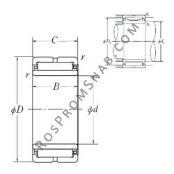 Подшипник NA4902 NSK