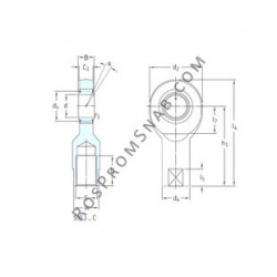 Купить Подшипник SIL25C SKF от официального производителя