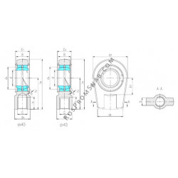 Купить Подшипник SIRN80ES-D LS от официального производителя