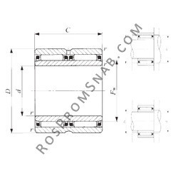 Купить Подшипник NAFW 102220 IKO от официального производителя