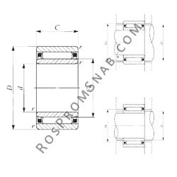 Купить Подшипник NAF 72012 IKO от официального производителя