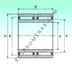 Купить Подшипник NAO 25x42x32 - ZW NBS от официального производителя