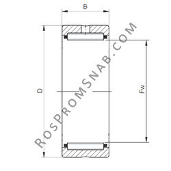 Купить Подшипник NK14/20 ISO от официального производителя