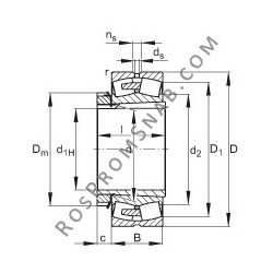 Купить Подшипник 22352-E1A-K-MB1 + H2352X FAG от официального производителя