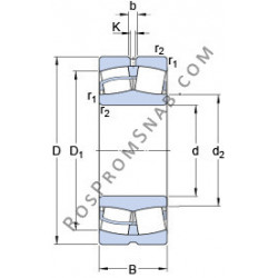 Купить Подшипник 22348 CCJA/W33VA405 SKF от официального производителя