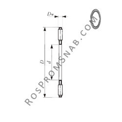 Купить Подшипник NTB 100135 IKO от официального производителя