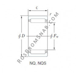 Купить Подшипник NQS22/20D KOYO от официального производителя