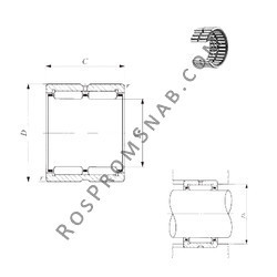 Купить Подшипник RNA 6912 IKO от официального производителя