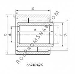 Подшипник 6624947K1