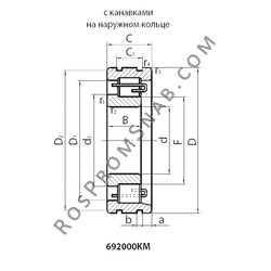 Подшипник 692315KM