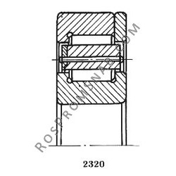 Подшипник 8-22320 М