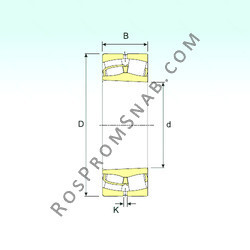 Купить Подшипник 238/630 K ISB от официального производителя