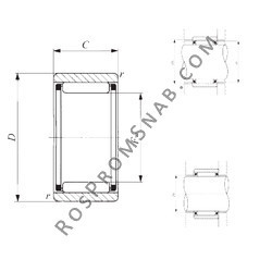 Купить Подшипник RNAF 142213 IKO от официального производителя