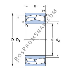 Купить Подшипник 24013-2RS5W/VT143 SKF от официального производителя