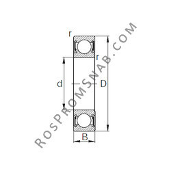 Купить Подшипник 6809-2RZ CYSD от официального производителя