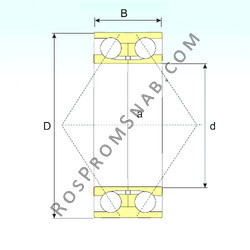 Купить Подшипник 3311 D ISB от официального производителя