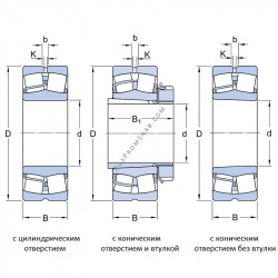 Купить Подшипник BS2-2218-2CS/VT143 SKF от официального производителя