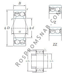 Купить Подшипник 5306ZZ KOYO от официального производителя