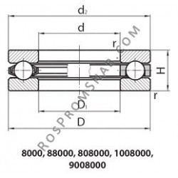 Купить Подшипник 8228Г от официального производителя