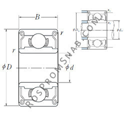 Купить Подшипник MR 105 ZZ NSK от официального производителя