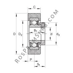 Купить Подшипник RCSMB17/65-FA106 INA от официального производителя