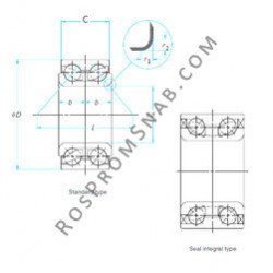 Купить Подшипник DAC40760041/38 ISO от официального производителя