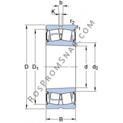 Купить Подшипник BS2-2212-2RSK/VT143 SKF от официального производителя