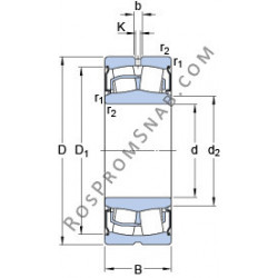 Купить Подшипник BS2-2208-2RS/VT143 SKF от официального производителя