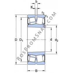 Купить Подшипник BS2-2217-2RSK/VT143 SKF от официального производителя