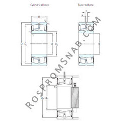 Купить Подшипник BS2-2222-2CS5K/VT143 SKF от официального производителя