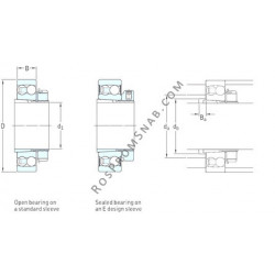 Купить Подшипник 1308EKTN9+H308 SKF от официального производителя